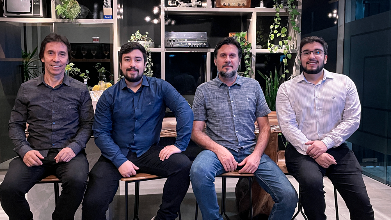 Reunião com Leandro Oliveira, um dos diretores da B.One